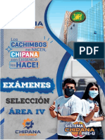EXÁMENES UNCP (ÁREA IV) - CHIPANA PREU