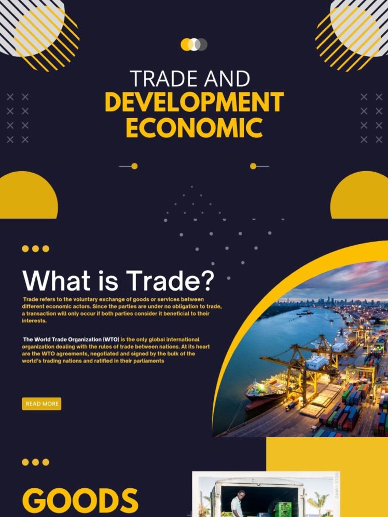 Trade and Development Economics | PDF