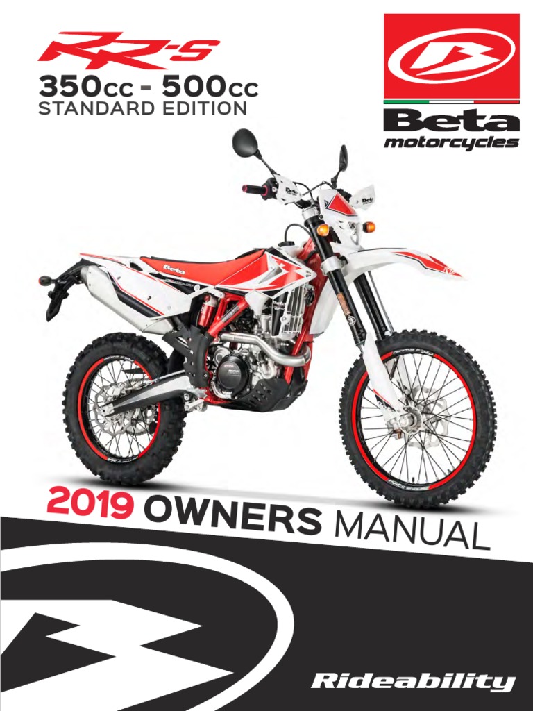 2019 350-500 RRS Owners Manual, PDF, Clutch