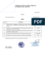 Status Report Filed by CPCB in OA No 82 of 2021 (SZ)