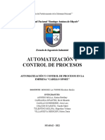 Automatización y control en Cadillo Sport