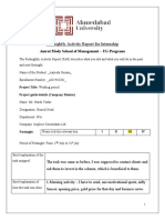 Fortnightly Report 3-Aayushi Surana