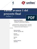 Tarea Avence 1 Proyecto Final