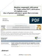 QI II - Platinum coordination compounds with potent anticancer activity