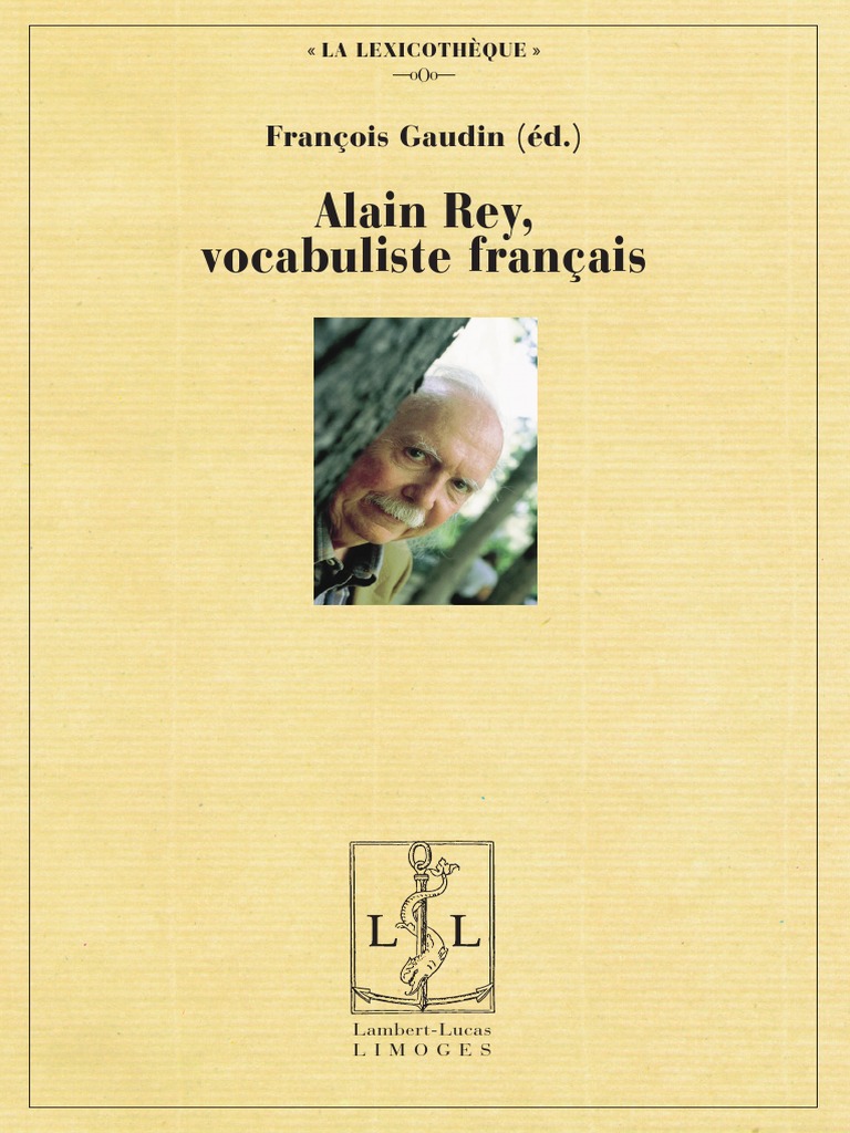 OA Alain Rey Vocabuliste | PDF | Lexique | Dictionnaire