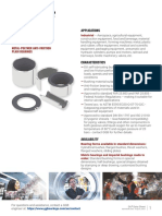 GGB DU Metal Polymer Anti Friction Plain Bearings Datasheet