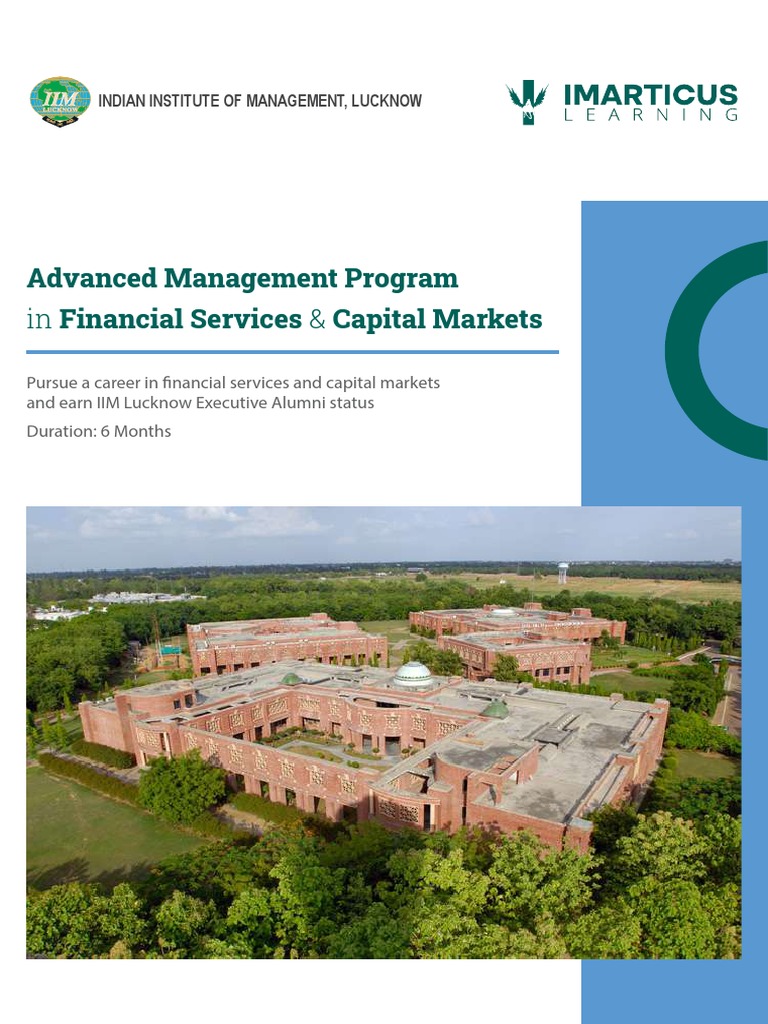 IIML AMP Financial Services CapitalMarkets Brochure PDF Valuation
