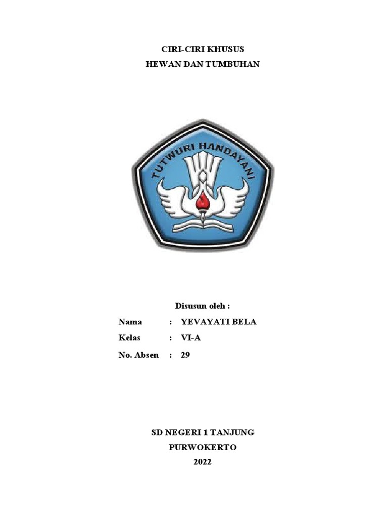 Ciri Khusus Hewan Dan Tumbuhan PDF