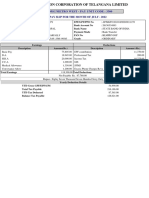 TELANGANA TRANSMISSION PAY SLIP JULY 2022