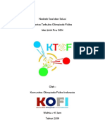 Soal Dan Solusi Ktof Mei 2019 Pra Osn