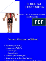 BLOOD and Hemopoiesis: Assoc. Prof. Dr. Karim Al-Jashamy IMS/MSU 2010