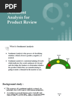 Twitter Sentiment Analysis For Product Review