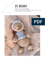Baby Benny Bear Crochet Pattern
