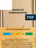 Lesson 2 - Models of Communication-Gcas 06