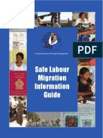 Guide To Migration Developed by ILO in 2015 For Sri Lanka
