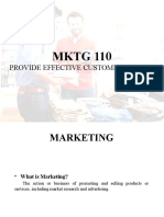 Marketing Concepts and Consumer Behavior