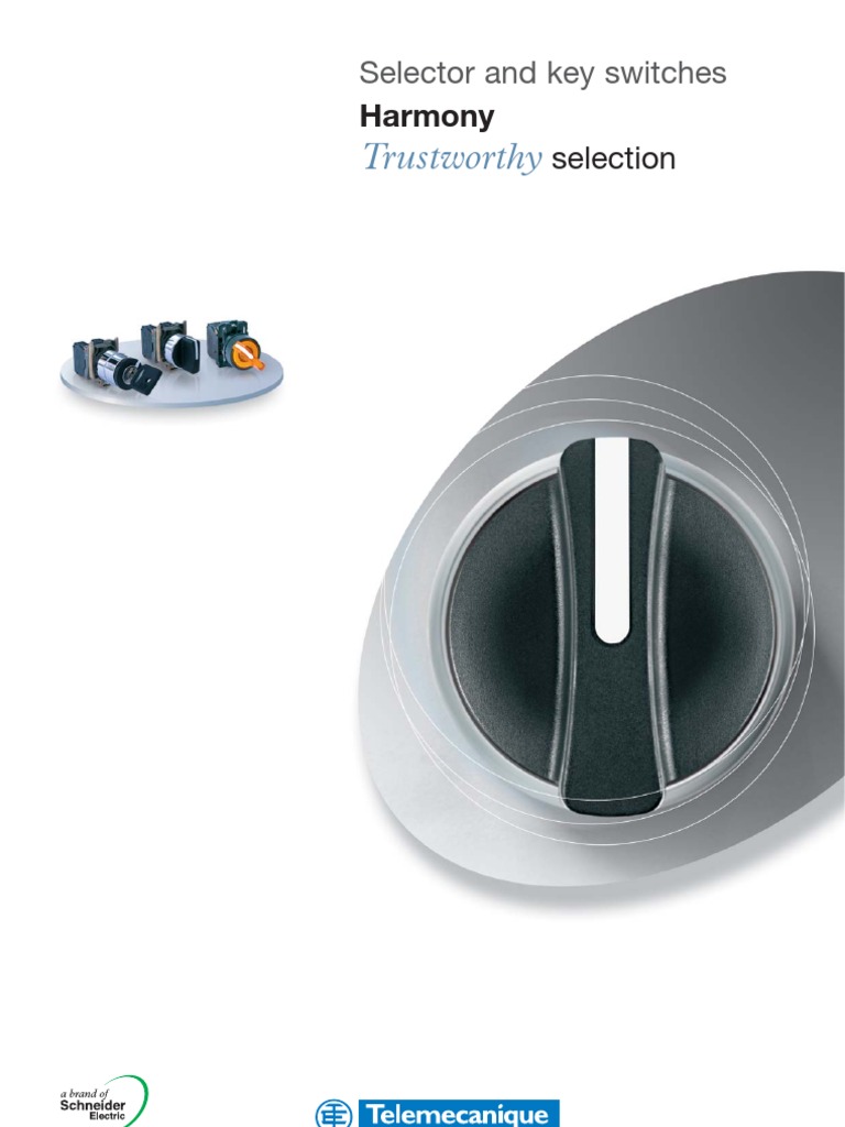 Selector Switch Schneider | Download Free PDF | Switch | Mains Electricity