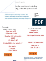 Y6Maths WK5 Percentage Using Ratio PPT5