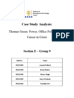 Group 9 - Section E - OB Case Study - Thomas Green