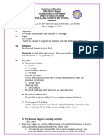 Lesson Plan in Psychosocial Support Activity Grade 6 Day 4