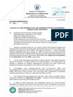 0775 Division Memorandum No. 226 S. 2022