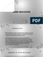 Work and Peace Education
