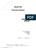 Chloride Analyzer Manual