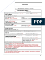 ABNT NBR 9452 - Modelo de ficha de inspeção cadastral para ponte sobre o Rio Soberbo RJ-122