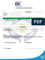 Form Hasil Rapid Test COV