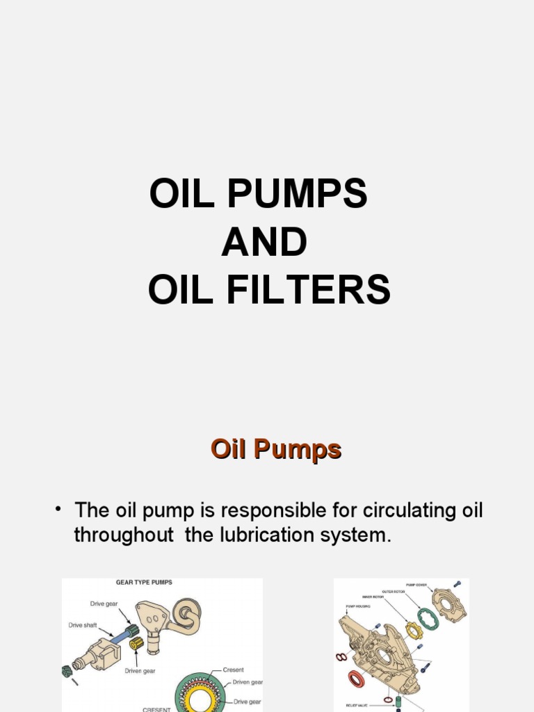 Understanding Lubrication Systems An InDepth Look at Oil Pumps, Oil