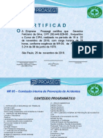 Certificado-NR 05 Severino Feliciano