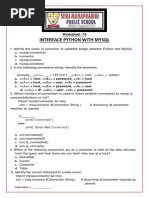 12 Worksheet-13 Database Management