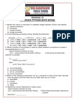 12 Worksheet-13 Database Management