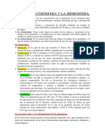 Tema 3 La Atmósfera y La Hidrosfera