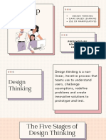 Design Thinking Game Based Learning and Use of Manipulatives