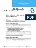 Decreto 4-2018 - Reformas Ley de Garantías Mobiliarias