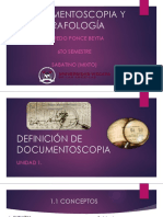 Documentoscopia Unidad 1 - 6. Alfredo Ponce