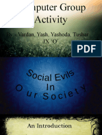 Social Evils in Society