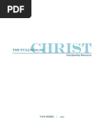 The Fullness of Christ 1st Edn