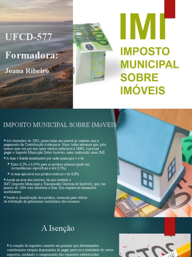 Guia Completo sobre IMI e Isenções | PDF | Impostos | Economias