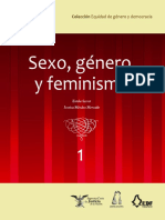 Serret Bravo Estela Sexo Genero Y Feminismo