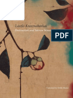 (Hungarian List) Krasznahorkai, László - Mulzet, Ottilie (Translator) - Destruction and Sorrow Beneath The Heavens - Reportage-Seagull Books (2016)