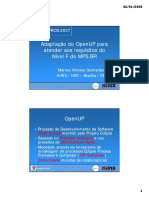 OpenIp Adaptação Atender Requisitos Nivel F MPSBR