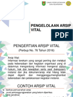 PENGELOLAAN ARSIP VITAL