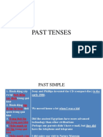 Past Tenses