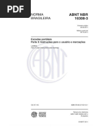 NBR 16083 Elevadores, Escadas Rolantes e Esteiras Rolantes PDF | PDF
