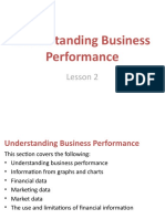 Understanding Business Performance Graphs and Charts