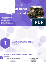 Ciclo Brayton Ideal y Real