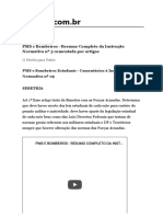 PMS e Bombeiros - Resumo Completo Da Instrução Normativa Nº 5 Comentada Por Artigos