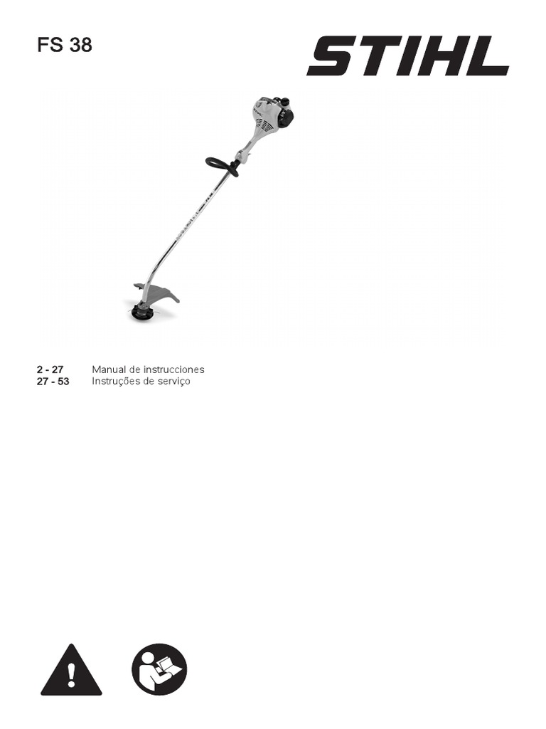 Manual STIHL FS38 PDF Herramientas Motores
